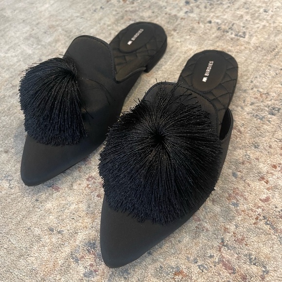 Birdies Pom Pom Flats - Picture 3 of 5